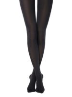 Женские плотные хлопковые колготки с лайкрой 250 ден Conte Elegant