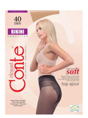 Женские корректирующие колготки 40 ден Conte Elegant