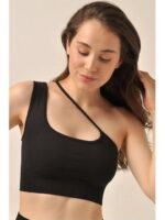 MY Топ женский TOP ONE SHOULDER (1/68) (черный)
