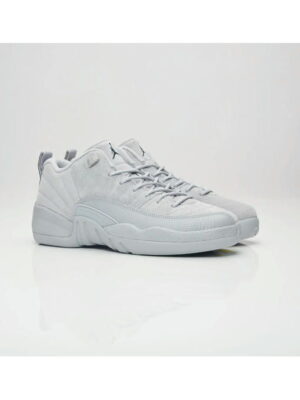 Кроссовки женские Jordan 12 Retro Low Wolf Grey (308305-002)
