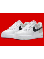 Кроссовки женские Nike Air Force 1 Low "Patent Swoosh" (DQ7570-001)
