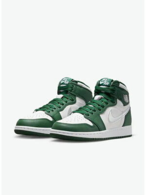 Кроссовки женские Jordan 1 Retro High Og Gorge Green (Gs) (575441-303)